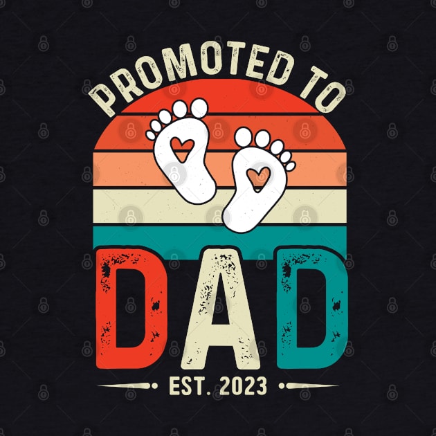 promoted to dad vintage since 2023 est 2023 by kenjones